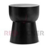 Blacked Mushroom Stools Tables