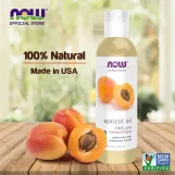 زيت ناو نواة المشمش 118مل | NOW Foods Apricot Kernel Oil