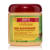 او ار اس ماسك مايونيز الشعر بأوراق نبات القراص وبروتين البيض 454جم | ORS Hair Mayonnaise Mask with Nettle Leaf and Egg Protein 454g