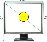 HP E190i LED-Backlit 19 Inch Anti-Glare