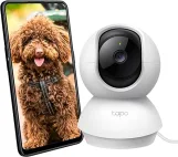 Tapo c200 360-degree smart wi-fi pan and tilt camera, 1080 p - white