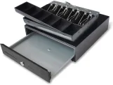 POS Cash Register Drawer with Removable Tray - RJ11 Cable Included Keys