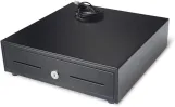 POS Cash Register Drawer with Removable Tray - RJ11 Cable Included Keys
