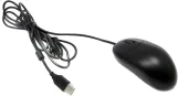 -Button Optical Scroll Wheel Black Mouse