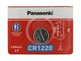 Panasonic CR1220 35mAh 3V Lithium (LiMnO2) Coin Cell Battery - 1 Piece Tear Strip, Sold Individually