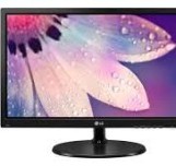LG شاشة كمبيوتر باضاءة خلفية LED مقاس 19 بوصة (47 سم) - جاهزة HD، لوحة تي ان مع منفذ VGA - 19M38A (اسود)، من ال جي