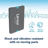 Lexar 240GB 2.5" SATA III Internal SSD, Up to 550MB/s Read (LNQ100X240G-RNNNG)