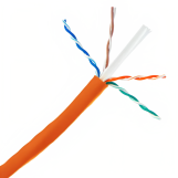 كابل نت وورك لافا 305 متر Cat6 UTP - برتقالي