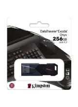 Kingston 256GB Portable USB 3.2 Gen 1 FlashDrive DataTraveler Exodia Onyx 256 GB