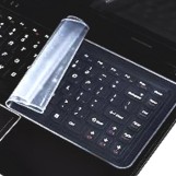 AE LTD Laptop Keyboard Cover, Clear Silicone Skin Protector, Fingerprint & Dust Resistant