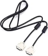 Generic 6ft DVI-D Male-to-Male Cable for Computers PCs