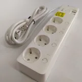 LG Copper Power Strip 16A With 4 Outlets and 2 USB Ports, 2 meter cable
