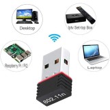 Crash USB WiFi Wireless Adapter Network LAN Card 802.11n For PC&LAPTOP