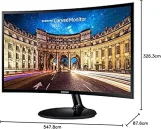 شاشة سامسونج المنحنية الاصلية HDموديل LC24F390FHMXUE مقاس 24 بوصة، متعدد الألوان، LCD، 1920 x 1080