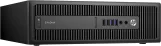 كيسة كمبيوتر اتش بي ايليت ديسك 800 G2 - SFF معالج كور i5 6500 3.60 هرتز 8 غيغابايت DDR4 1 تيرابايت ويندوز 10، ذاكرة رام جيجا، انتل