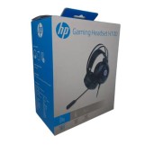 HP Wired Headphones with Microphone, Black - H100