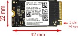 هارد داخلي M.2 PCIe NVME SSD بسعة 128 جيجابايت 42 ملم (2242) من او اي ام، موديل MZALQ128HBHQ