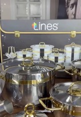 طقم حلل Lines استانلس