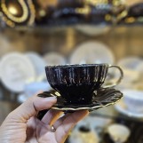 طقم فطار بورسلين لوتس