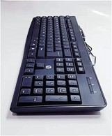 لوحه مفاتيح سلكى ماركه HP موديل K1600، من اتش بي، اسود، USB