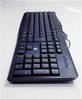 لوحه مفاتيح سلكى ماركه HP موديل K1600، من اتش بي، اسود، USB