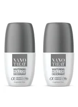 عرض رول أون (1+1 هدية) بدون رائحة   Whitening Deodorant Roll On Free Fregrance