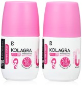 كولاجرا رول أون مضاد للتعرق ومزيل لرائحة العرق 1+1 60 مل - Colagra Roll-On Antiperspirant and Deodorant 1+1 60ml