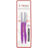 شفرات ترينا لازالة شعر الوجه للنساء قطعتين - Trina Women's Facial Hair Removal Razors 2 Pieces