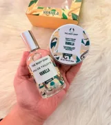 مجموعة منتجات الفانيليا من ذا بودي شوب  set of The Body Shop Vanilla products