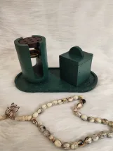 مبخرة مع حافظة وقاعدة – جودة عالية وأناقة لا مثيل لها أضف لمسة فاخرة وأجواء دافئة إلى منزلك مع مبخرتنا المصنوعة بدقة وعناية.