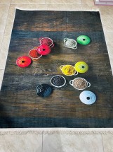 حافظه مطبخ رسومات 3D قمرررر 🍇🥭🍓 مقاس 160 في220