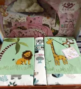 عليه عرض خاص ولفترة محدودة 🔥🔥🔥  طقم روعه اطفال 6ق موديل اوريو 2ملايه200*240 2خدايه55*75 2كيس مخده 45*120