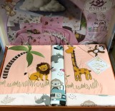 عليه عرض خاص ولفترة محدودة 🔥🔥🔥  طقم روعه اطفال 6ق موديل اوريو 2ملايه200*240 2خدايه55*75 2كيس مخده 45*120