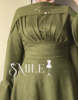 توينز شيك اووي يتلبس الدريس لوحده أو ب القطعه اللي فوق شيك اوي اوي بجد تعملي منه كذا اوتفيت بجد روعه  👩‍❤️‍💋‍👩  الخامه   شمواه   المقاس ون سايز ل 85