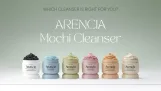 ارينسيا غسول موتشي الأرز الأخضر لتنظيف البشرة وترطيبها 120 جم | Arencia Fresh Green Rice Mochi Cleanser 120g