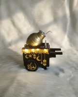 عربية فول رمضانية ديكور مضيء LED