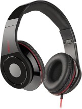 سماعات بتصميم كروس فاير من سبيد لينك - اسود 8500، فوق الأذن، سلكي