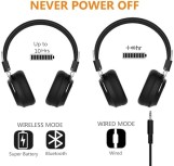 سماعة راس لاسلكية فوق الاذن SD-1001 من ايرفون، ستيريو بلوتوث، صوت جهوري نقي، مع شحن سريع،