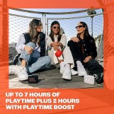 مكبر صوت بلوتوث محمول جو 4 مع صوت جي بي ال برو كبير من جيه بي ال، صوت باس قوي، وظيفة تعزيز وقت اللعب