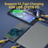 كابل من نوهون بطول 304.8 مليمتر نوع USB متوافق مع سلسلة آيفون 15 وسلسلة سامسونج جالاكسي