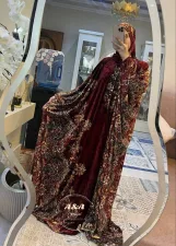 🖤❤️🌙🌙🌙   الموديل 🌙🌙اسدال قطيفه كينار    الخامه 🌙🌙قطيفه فرنساوى     المقاس 🌙🌙ون سايز الي ل 120 كيلو