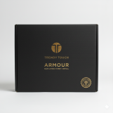 ترابيزة مخدع ARMOUR - لون بني محروق (خشب طبيعي) | ARMOUR Tray - Dark Walnut