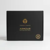 ترابيزة مخدع ARMOUR - لون بني محروق (خشب طبيعي) | ARMOUR Tray - Dark Walnut