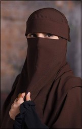 نقاب تندا قطعتين