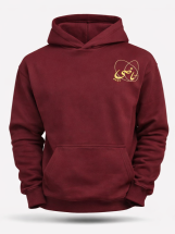 Burgundy Hoodie - Premium Quality