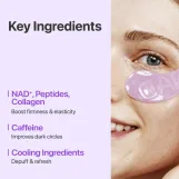نومبوزين رقم 9 لاصقات NAD+ والكولاجين للعناية بمنطقة حول العين 5 قطع | numbuzin No.9 NAD+ Collagen Under Eye Patches 5 ea