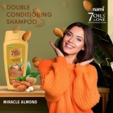 إيمامي – شامبو 7 زيوت في واحد للتغذية المزدوجة - باللوز 400 مل | Emami 7 Oils in One Double Conditioning Shampoo – Miracle Almond 400ml