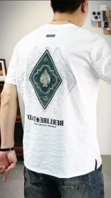 تيشيرت قطن بوليفار 100% بطبعات جذابه مقاسات من ميديم الى 2 أكس لارج