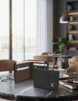 محفظة جلد رجالي كاجوال – تصميم عصري