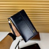 محفظة يد رجالي جلد  Men’s Leather Clutch Wallet